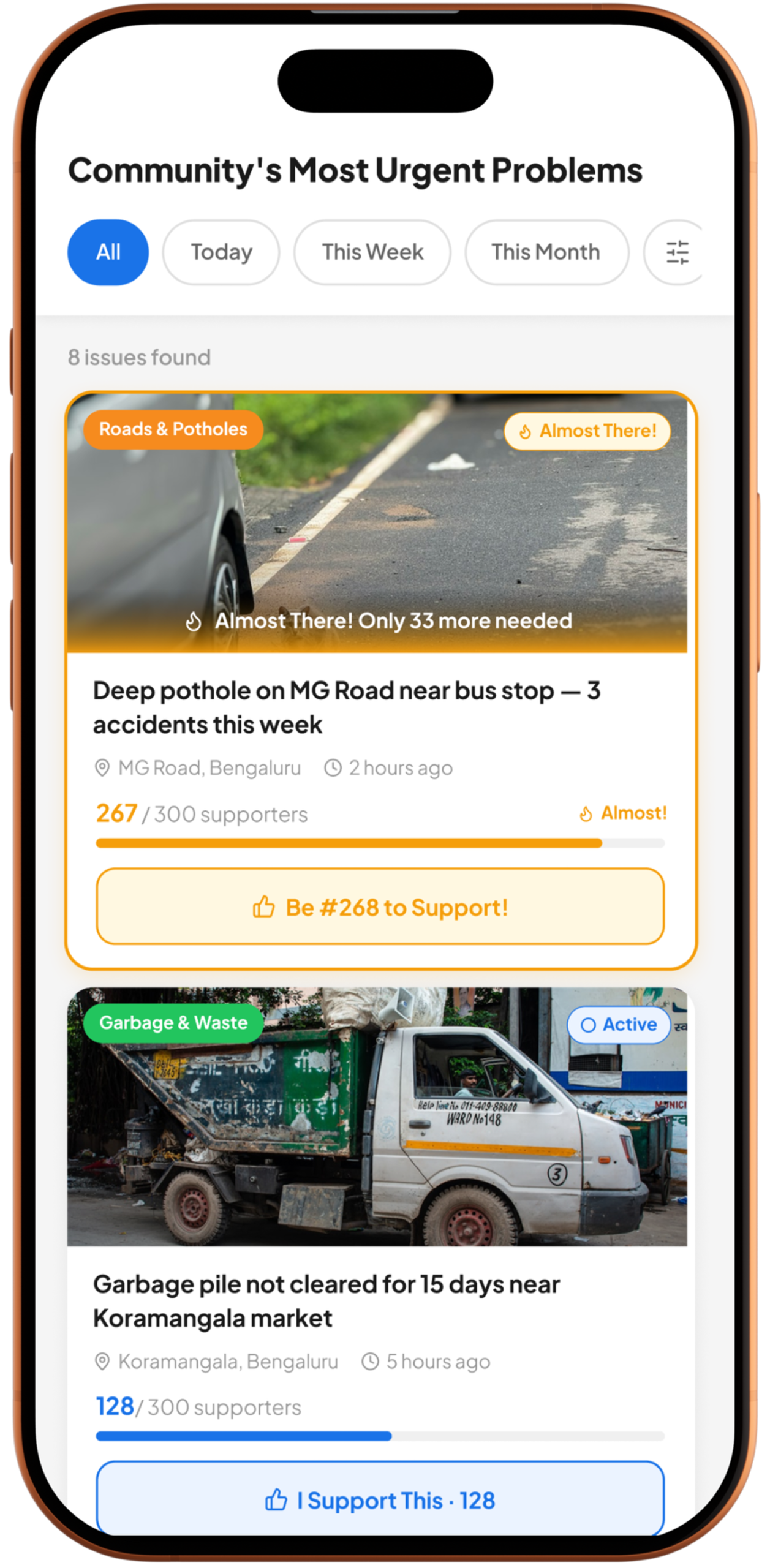 Community Issue Feed